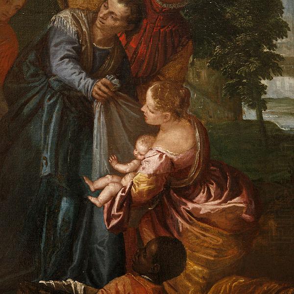 Paolo Veronese The finding of Moses china oil painting image